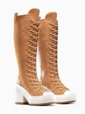 CONVERSE Size 5.5 Women Chuck 70 Heel Platform High Western A15660C New Brown